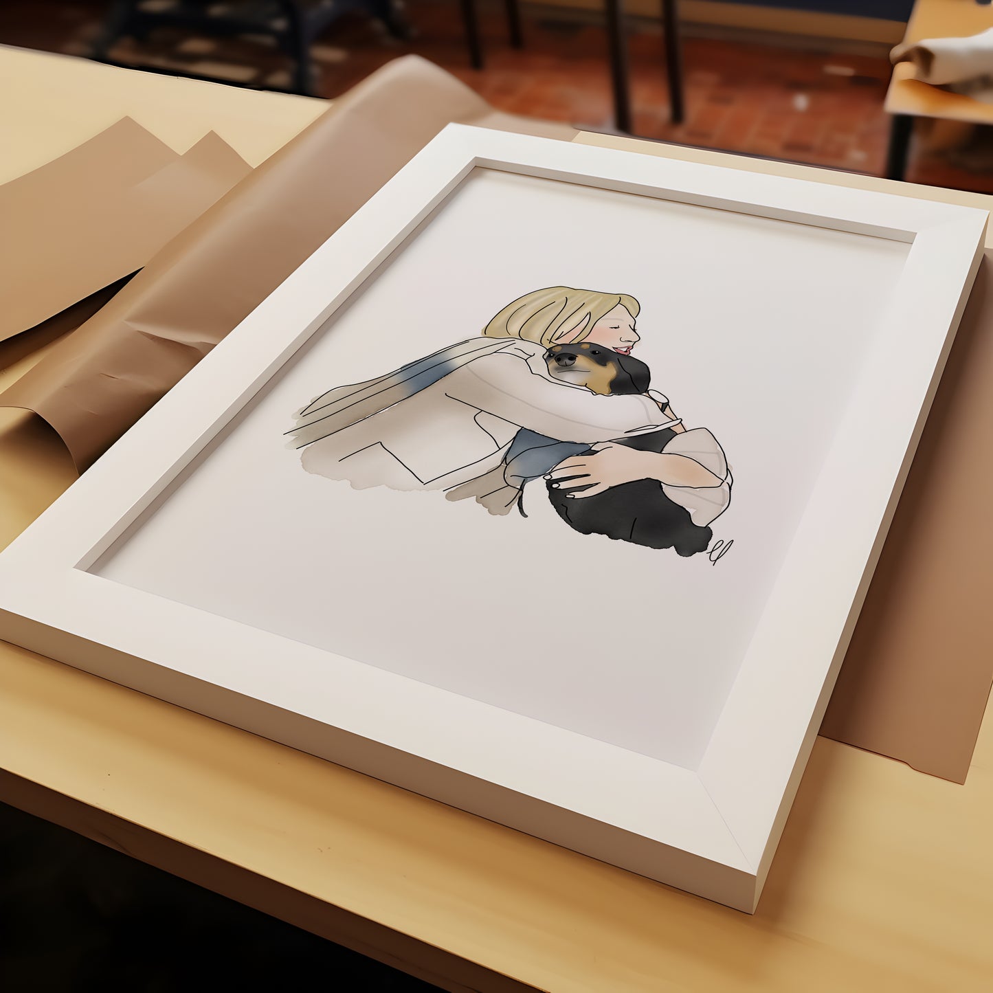 Classic Custom Portrait (10 day turnaround time)