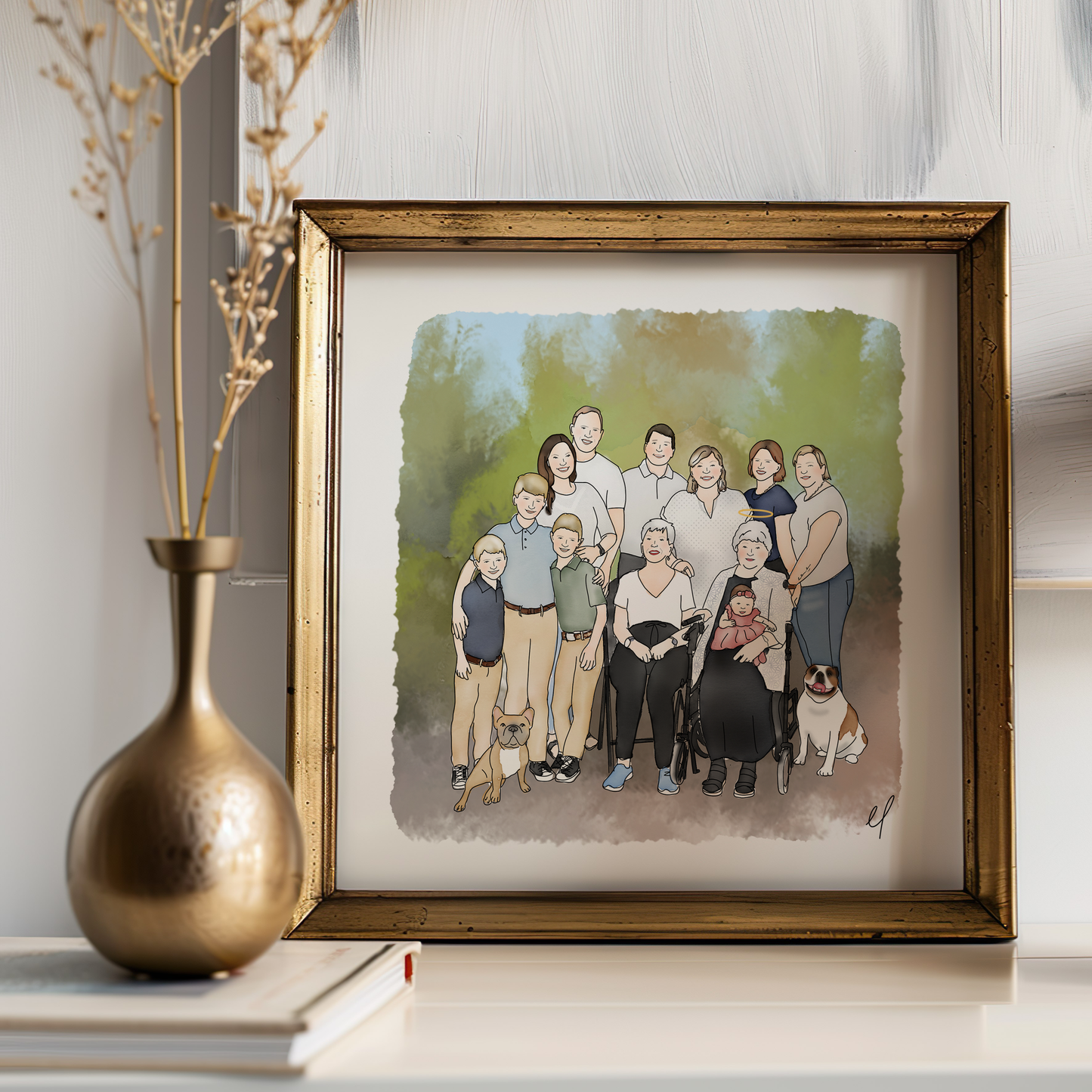 Classic Custom Portrait (10 day turnaround time)