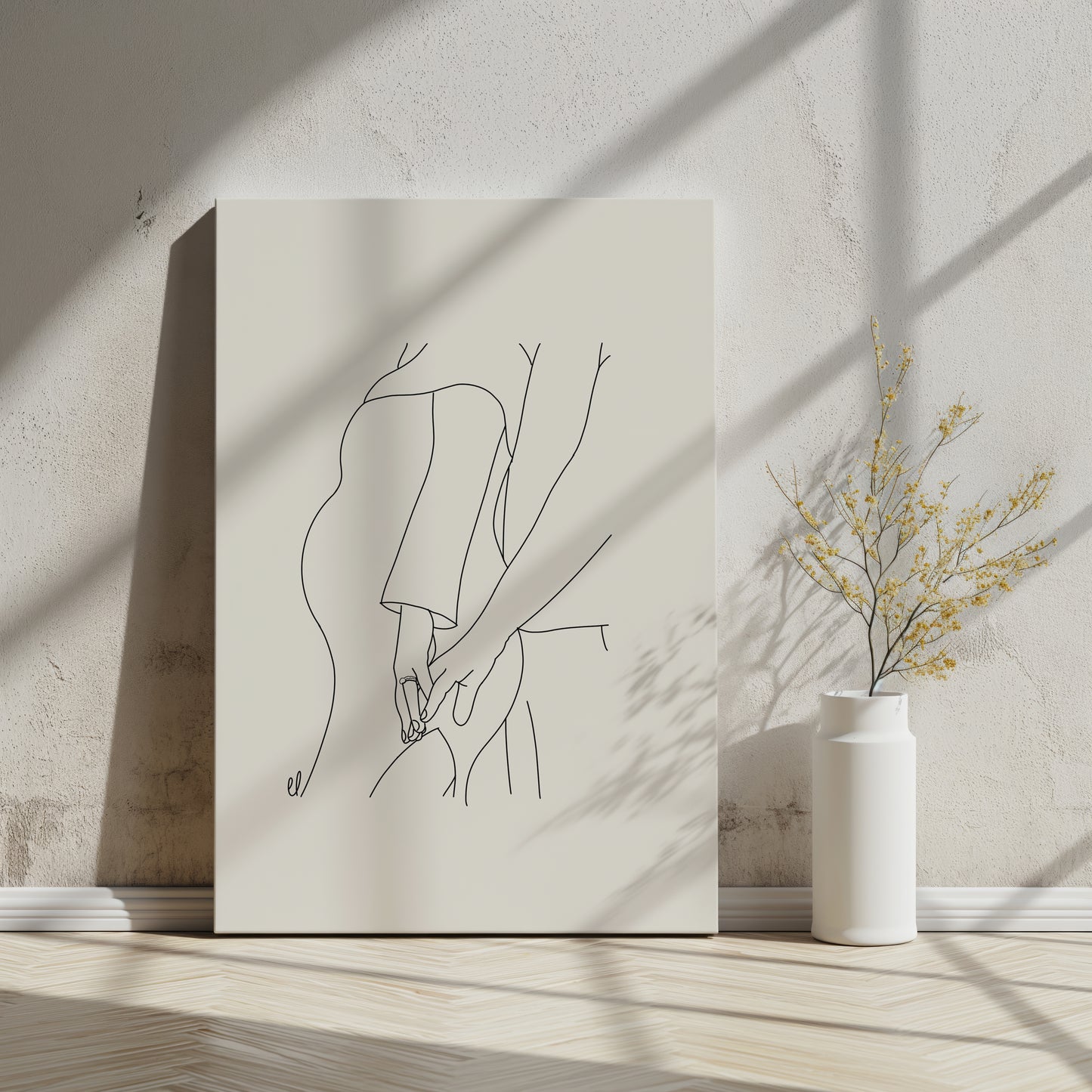 Minimalist Line Custom Portrait (6 day turnaround time)