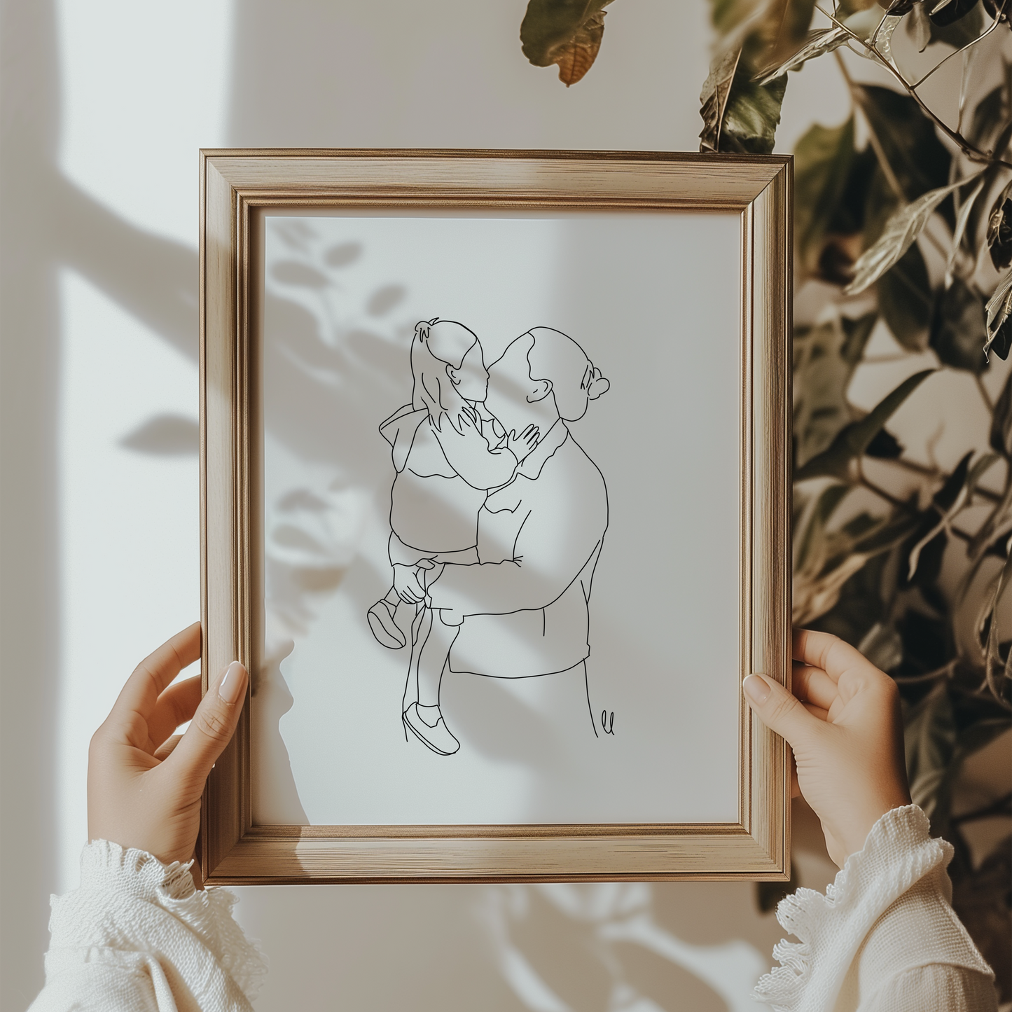 Faceless Line Custom Portrait (48 hour turnaround time)