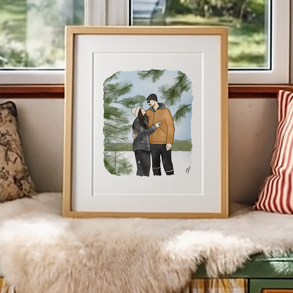 Classic Custom Portrait | 6-10 day turnaround time