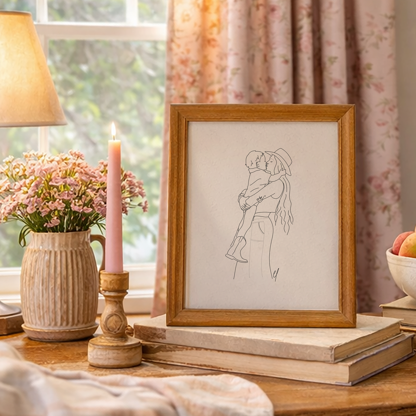 Minimalist Line Custom Portrait | 3-4 day turnaround time