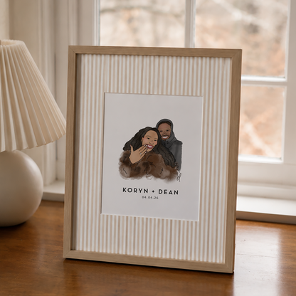 Classic Colour Custom Portrait | 7-10 day turnaround time