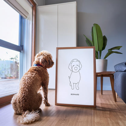 Barely-There Pet Pawtrait (48 hour turnaround time)