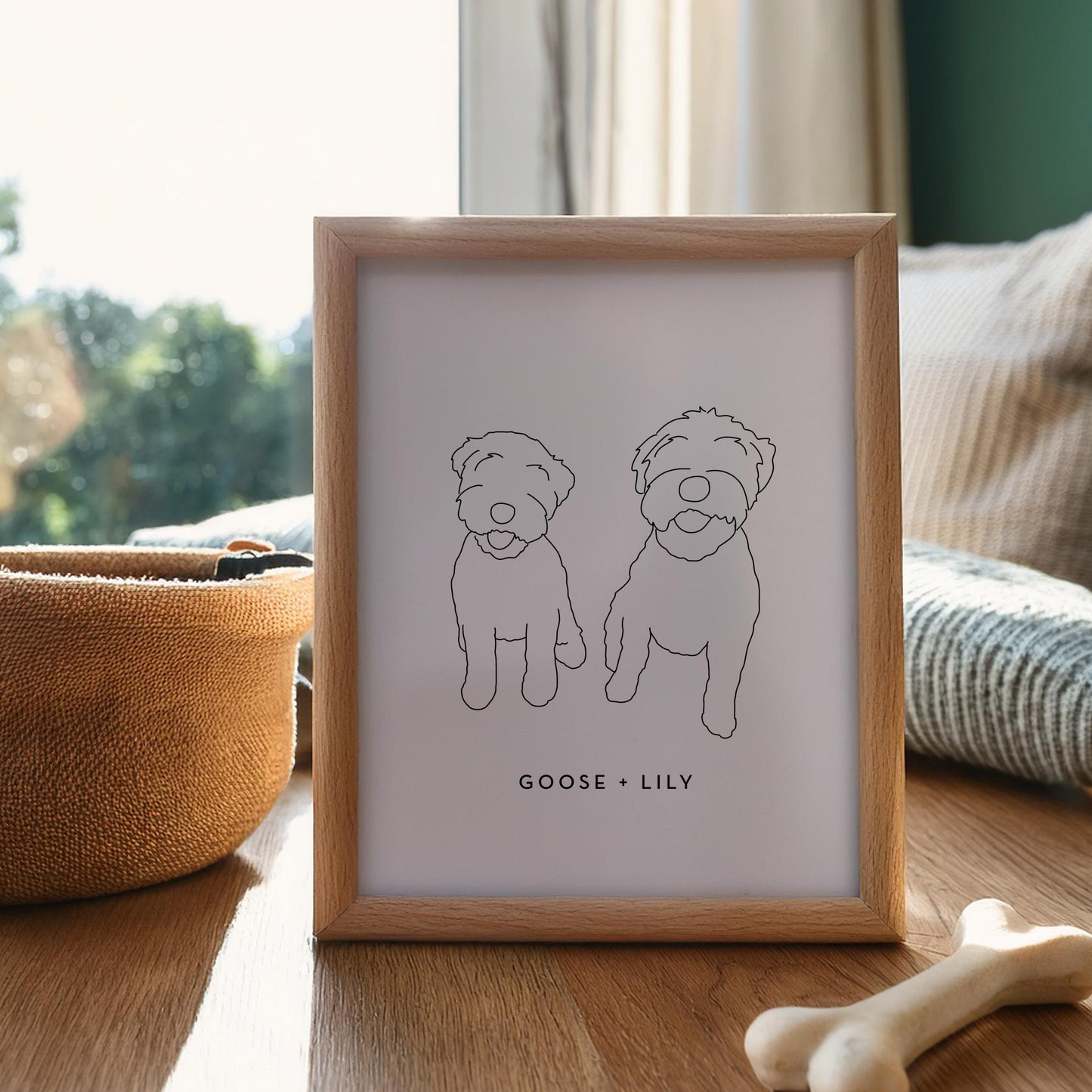 Barely-There Pet Pawtrait (48 hour turnaround time)