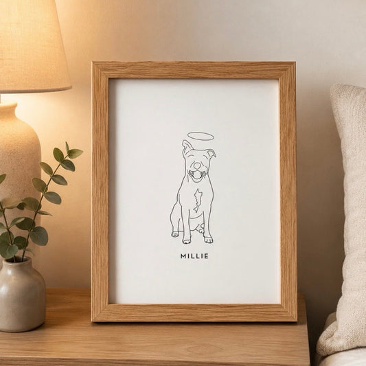 Barely-There Pet Pawtrait - 24-48 hour turnaround time