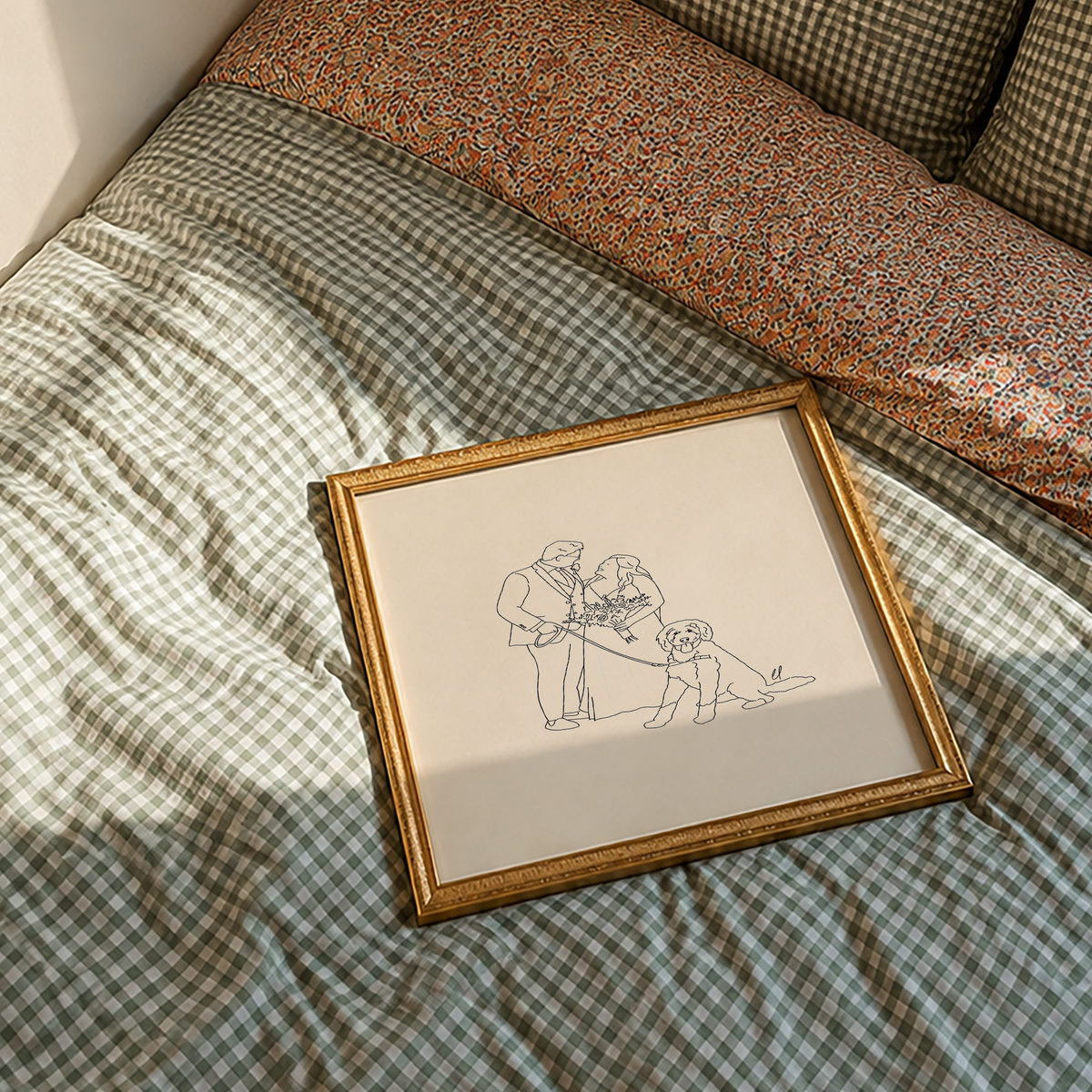 Minimalist Line Custom Portrait | 3-4 day turnaround time