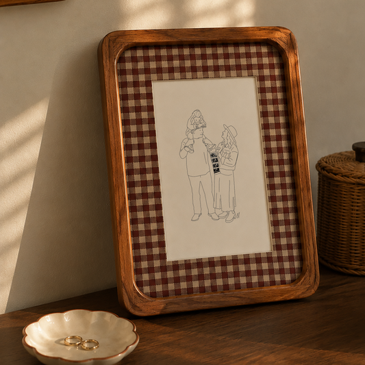 Minimalist Line Custom Portrait | 3-4 day turnaround time